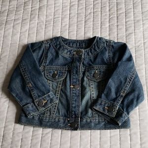 Childrens Place Blue Denim Jacket size 12 to18 mo